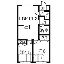 アルトゥーラの物件間取画像